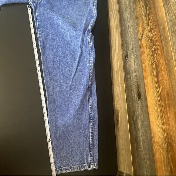 VTG LIMITED JEANS High-Rise Blue Denim Mom Pleated Jeans Size 10 Tapered Leg Y2K - Picture 8 of 12